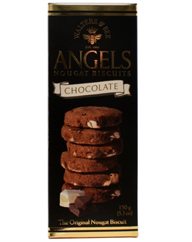 Walters and Bee Angels Nougat Biscuits Chocolate 150g