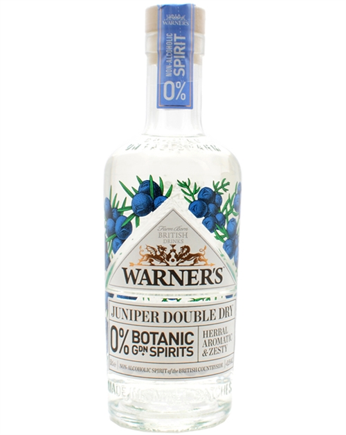 Warners Juniper Double Dry Botanic Garden Spirits 50 cl 0%
