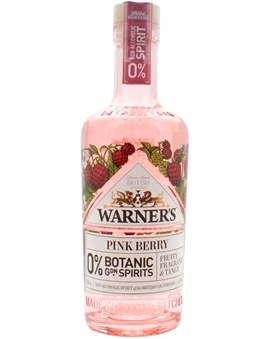 Warners Pink Berry Botanic Garden Spirits 50 cl 0%