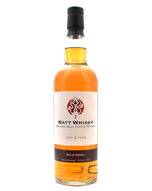 Watt Whisky 2017/2024 Ben & Sherry 6 years old Blended Malt Scotch Whisky 70 cl 57.1%