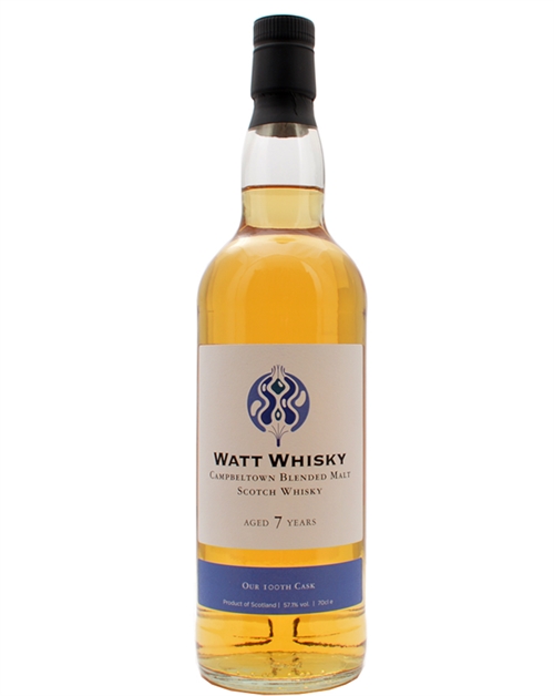 Watt Whisky 2017/2024 Campbeltown 7 Years Old Blended Malt Scotch Whisky 70 cl 57,1%