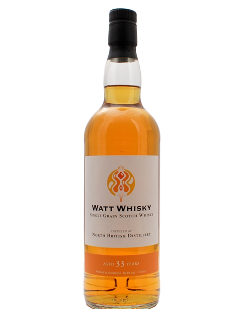 Watt Whisky 1991/2024 North British 33 Years Old Single Grain Scotch Whisky 70 cl 46,4%