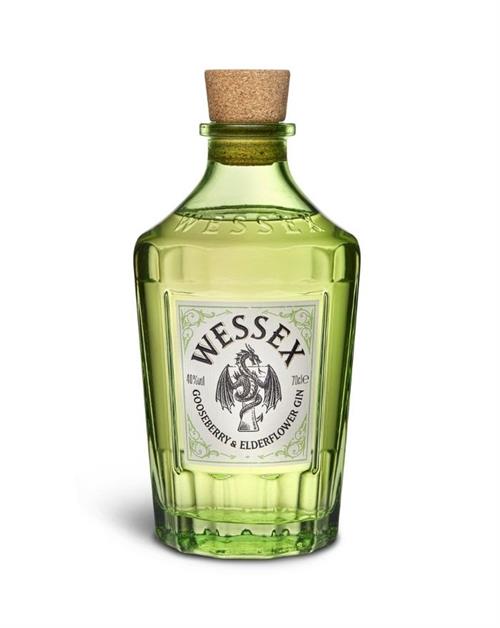 Wessex Goodsberry & Elderflower Gin 70 centiliters and 40 percent alcohol