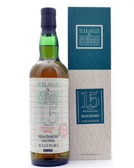 Westport 2004/2019 Wilson & Morgan 15 years old Highland Blended Malt Scotch Whisky 70 cl 57.8%