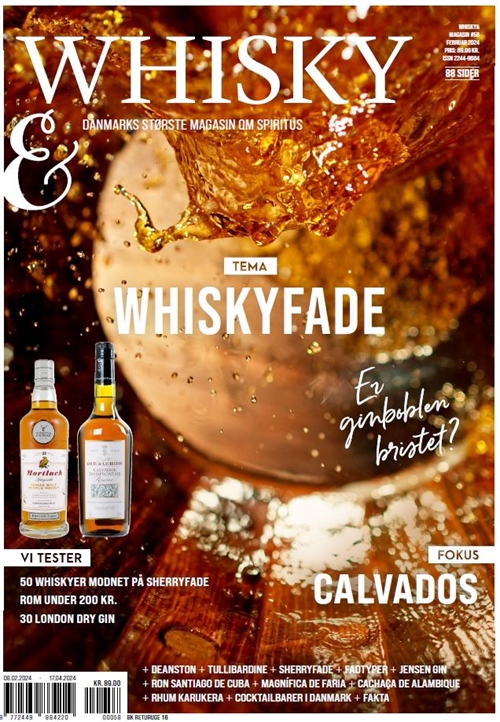 Whisky& The magazine February 2024 - Denmark\'s whisky and rum magazine