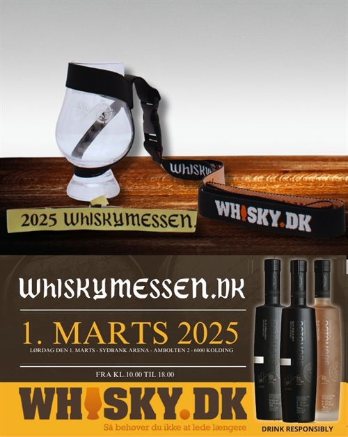 Entry Wristband for WHISKY FAIR 2025 - SENT WITH POSTNORD