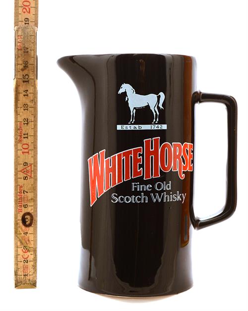 White Horse Whiskey jug 7 Water jug Waterjug