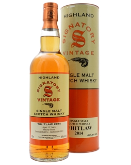 Whitlaw Signatory Rechar Butt whisky bottle