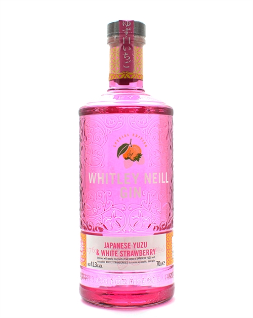 Whitley Neill Japanese Yuzu & White Strawberry Handcrafted Gin 70 cl 41.3%