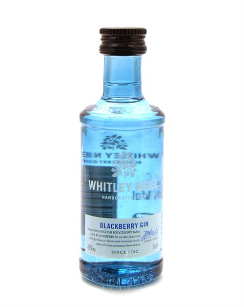 Whitley Neill Miniature Blackberry Handcrafted Gin 5 cl 43