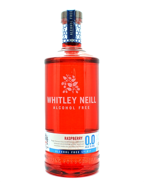 Whitley Neill Raspberry Alcohol-Free Handcrafted Gin 70 cl 0%