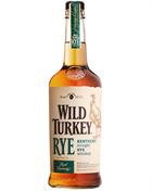 Wild Turkey Kentucky Straight Rye Whiskey 40.5%.