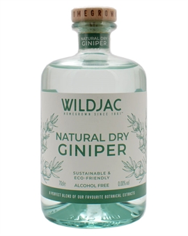 Wildjac Natural Dry Giniper Non-alcoholic Gin 70 cl 0%