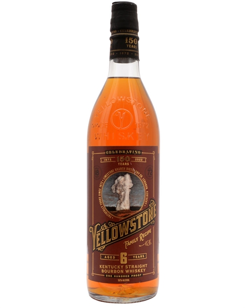 Yellowstone 6 Years Old Family Recipe 100 Proof Kentucky Straight Bourbon Whiskey 75 cl 50%