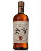 Nikka Yoichi 12 år Single Malt Whisky Japan No Box 45%