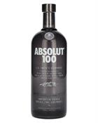 Absolut Black 100 Ultra Premium 100 cl Swedish Vodka 50%