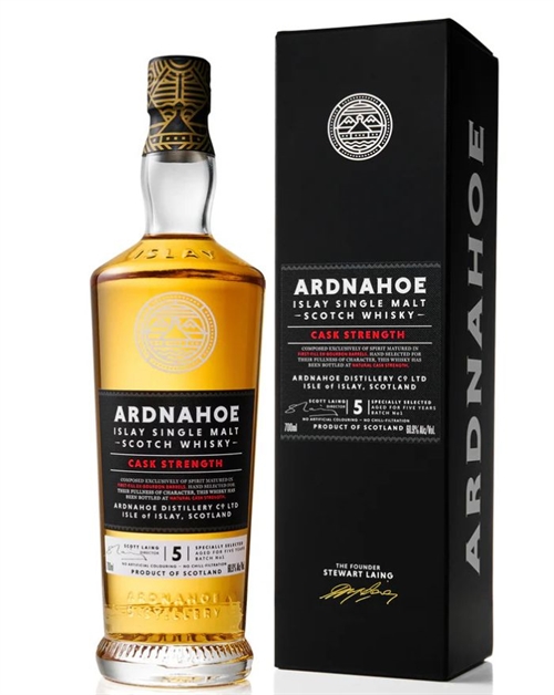 Ardnahoe Cask Strength Batch 1 Single Islay Malt Whisky 60,9%