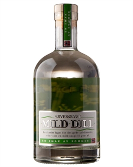 Arvesølvet Mild Dill Det Norske Brenneri Norway Aquavit 50 cl 40%