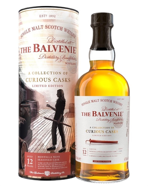 Balvenie 12 Year Old Montilla Wine Seasoned Cask Speyside Malt Whisky 47.3%
