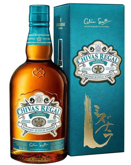 New blended whisky Chivas Regal Mizunara