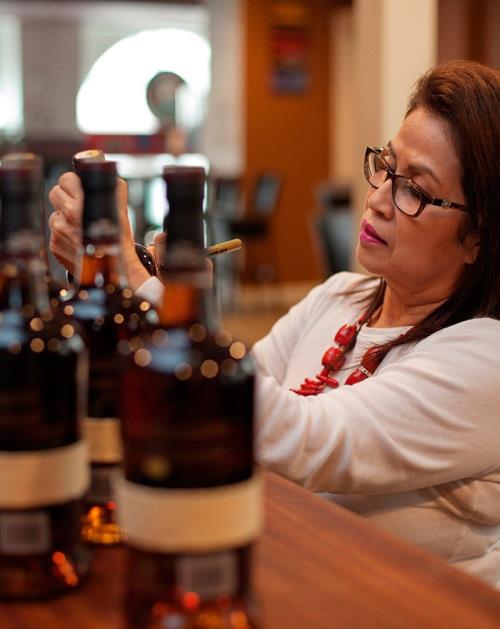 Do you know the Masterblender from Ron Zacapa? Her name is Lorena Vásquez
