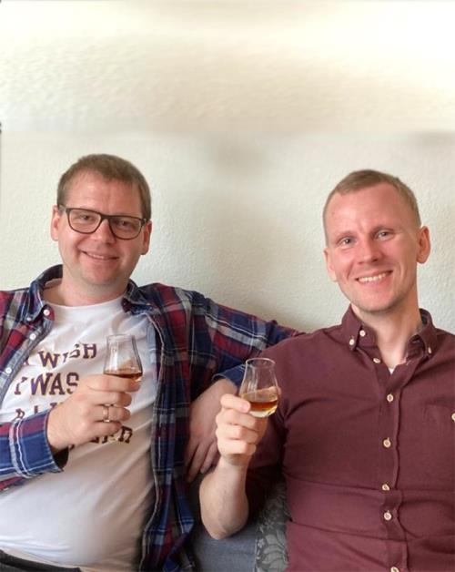 New Whisky Blogger - this time two people Mads Thorup and Kristian Henriksen