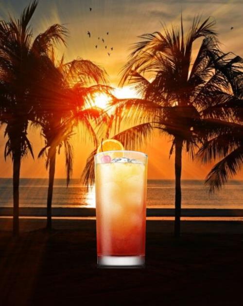Tequila Sunrise Opskrift on the famous cocktail