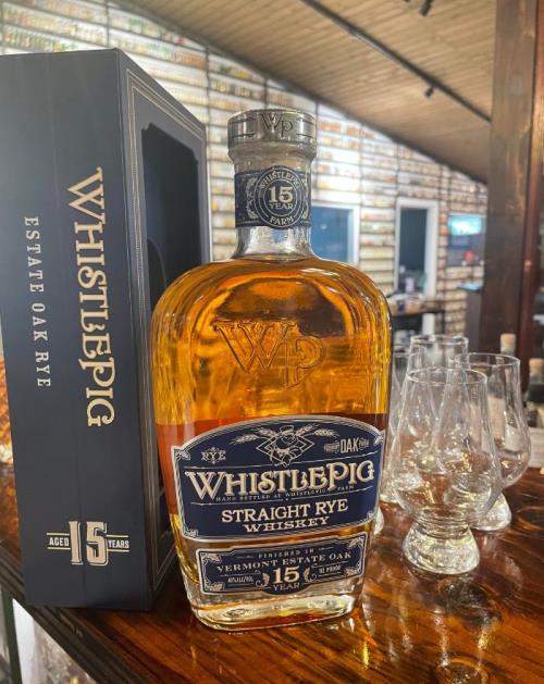 Review of Whistlepig 15 Year Straight Rye Whiskey - whiskey blog by Steven kramme