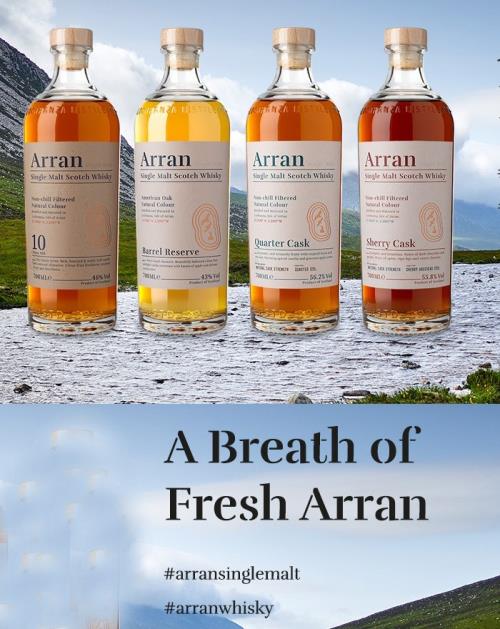 New equipment for Arran\'s bottles