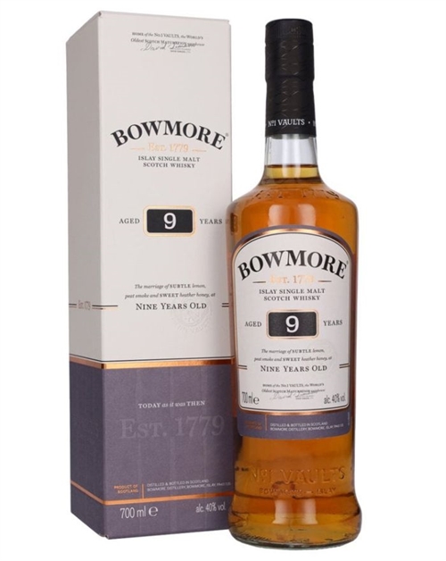 Bowmore 9 years old Single Islay Malt Whisky 70 cl 40%