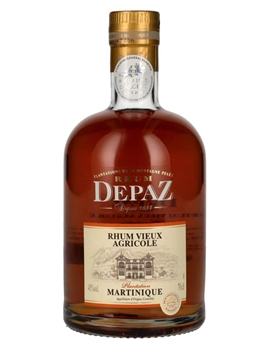 Depaz Plantation Rhum Vieux Agricole bottle from Martinique