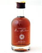 Dos Maderas 5+5 years old Miniature / Mini Bottle 5 cl Caribbean Ron Añejo Rum 40%
