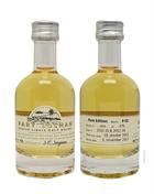 Fary Lochan RUM Edition Miniature / Mini Bottle 5 cl Batch 1 Rumfinish Danish Single Malt Whisky 64,7%