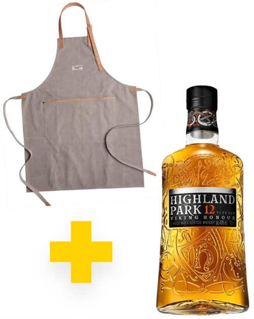 Highland Park 12 years old Apron Viking Honour Single Orkney Malt Scotch Whisky 70 cl 40%