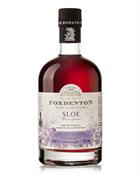 Foxdenton Sloe Gin England 70 cl 27 procent alcohol