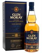 Glen Moray 18 year old Single Speyside Malt Whisky 47,2%