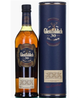 Glenfiddich 30 year old XXX Pre 2007 Single Speyside Malt Whisky 40%