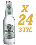 J Gasco Dry Bitter Tonic Water x 24 stk in box x 20 cl