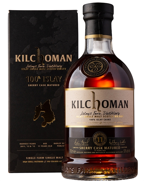 Kilchoman Sherry Cask Release 11 Year Old Single Islay Malt Whisky 50%