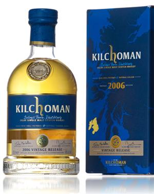 Kilchoman 2006 Vintage Release Islay whiskey 46