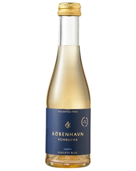 København Kombucha Hidcote Blue alcohol‑free sparkling tea with screw cap 20 cl