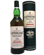 Laphroaig 10 years Cask Strength 1 liter Old Version Single Islay Malt Whisky 55,7%