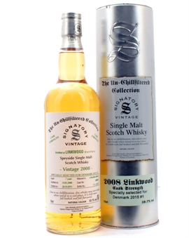 Linkwood 2008/2015 Signatory 7 year old Single Speyside Malt Whisky 59,7%