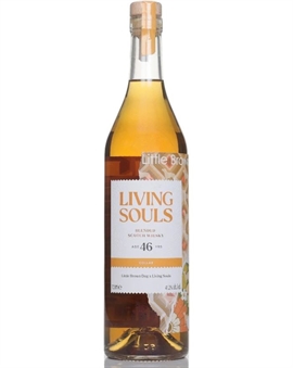 Little Brown Dog x Living Souls 1979 Collab 46 år Blended Scotch Whisky 70 cl 41,2%