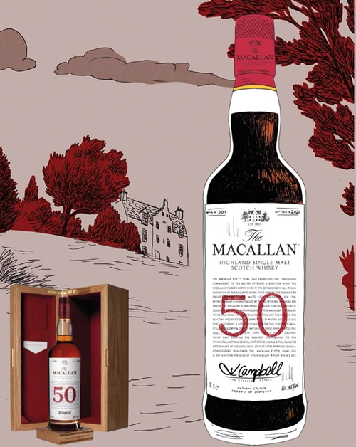 Investment tips from Whisky.dk - Macallan 50 years of whisky