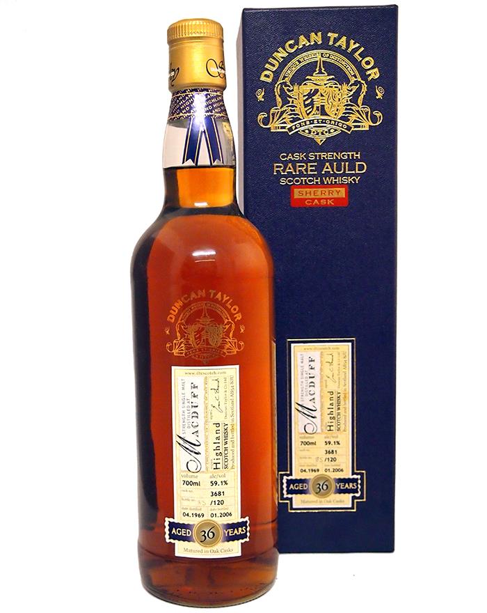 Macduff 1969/2006 Rare Auld 36 year old Duncan Taylor Cask 3681 Single