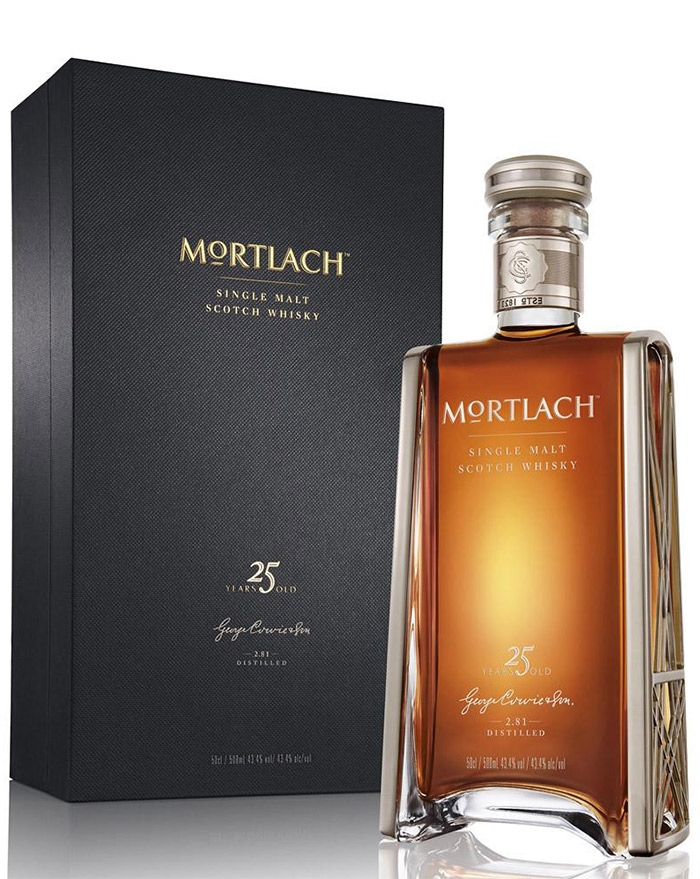 Mortlach 25 Year Old Single Speyside Malt Whisky 43,4