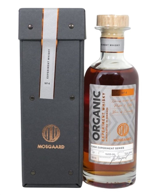 Mosgaard Cask Experiment Series #4 Danish Organic Single Malt Whisky 57%