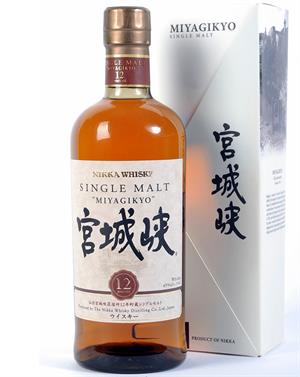 Nikka Miyagikyo 12 år (Sendai) Single Malt Whisky Japan 45%
