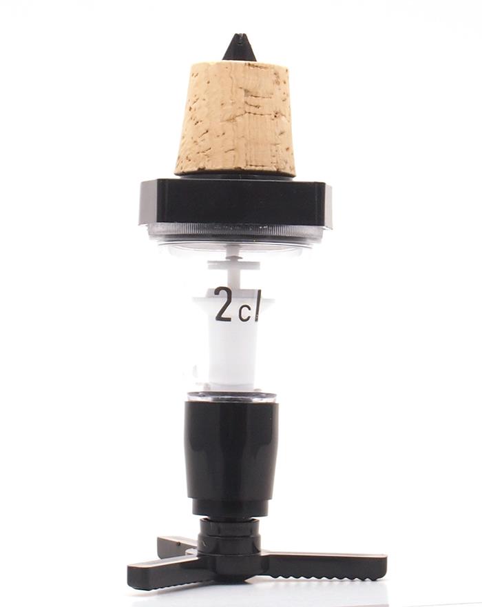 Non Drip Pourer 2 Cl Plastic Med Kork Prop Til 4 5 Liters Flaske